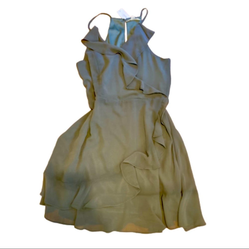 Moss Green Party Dress NWT